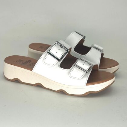Sandalias de plataforma con hebillas para mujer LECCE