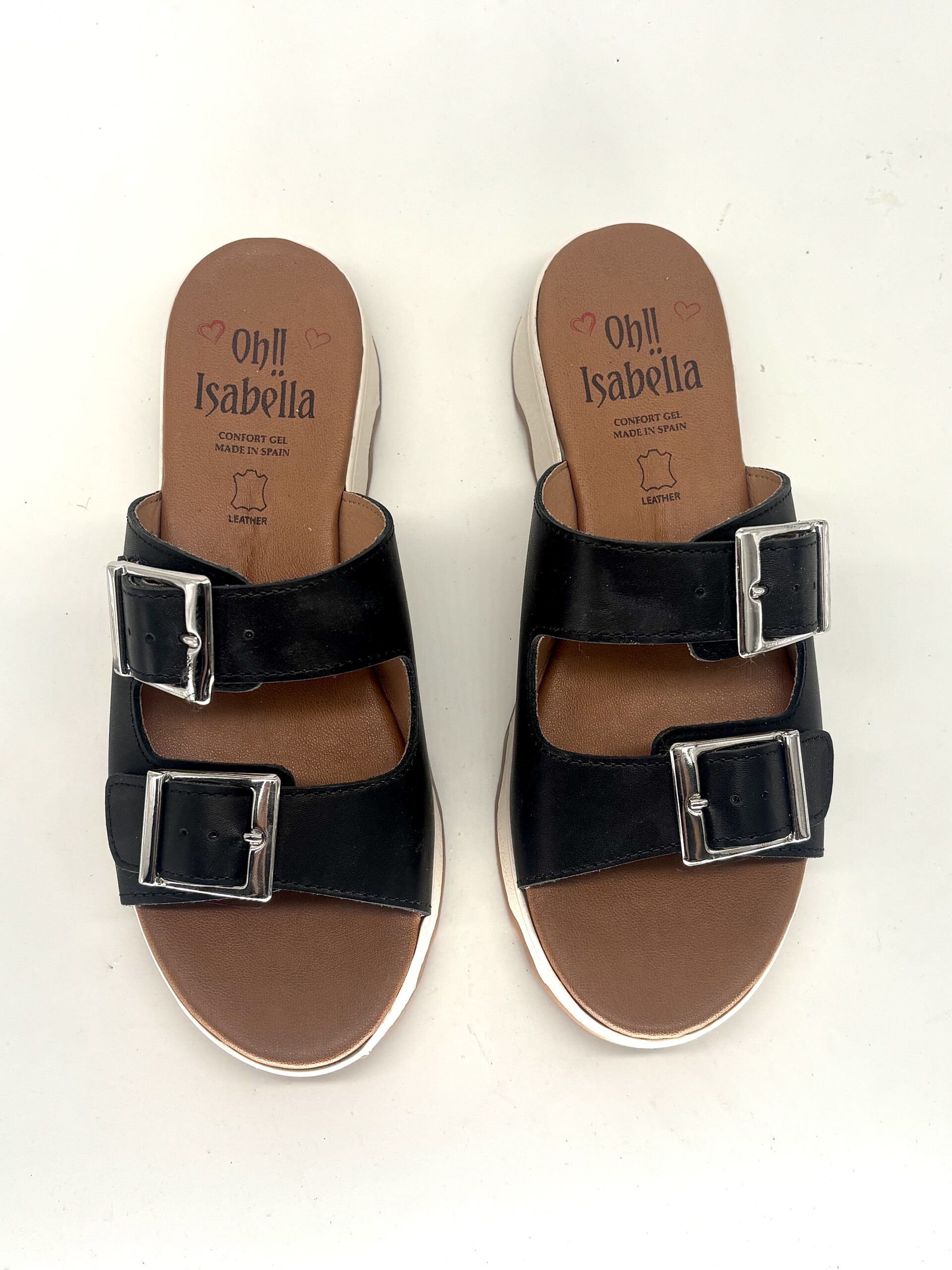 Sandalias de plataforma con hebillas para mujer LECCE - Imagen 5