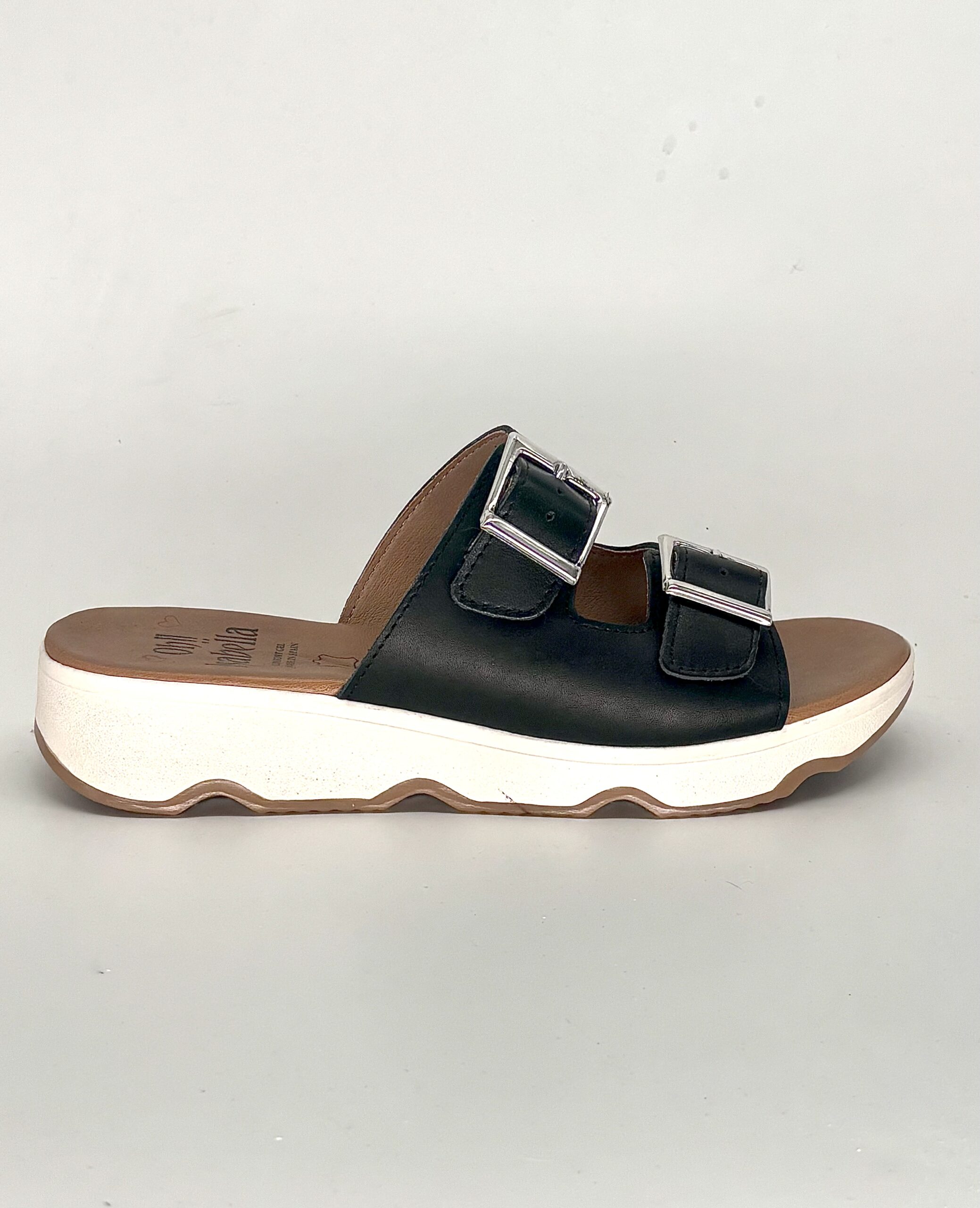 Sandalias de plataforma con hebillas para mujer LECCE - Imagen 4