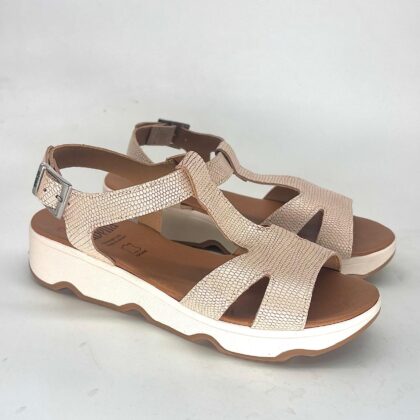 Sandalias rosa de plataforma para mujer MATERA