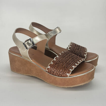 Sandalias con cuña media Trento Plus · Número 42-46