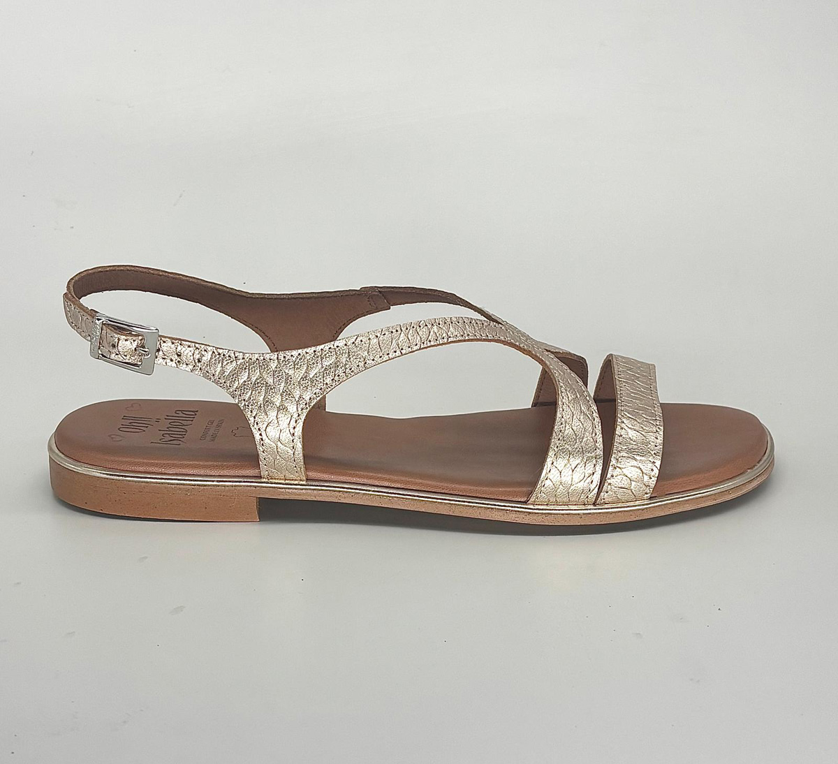 Sandalias de mujer grandes plana Venecia Plus · Tallas 42 a 46 - Imagen 7